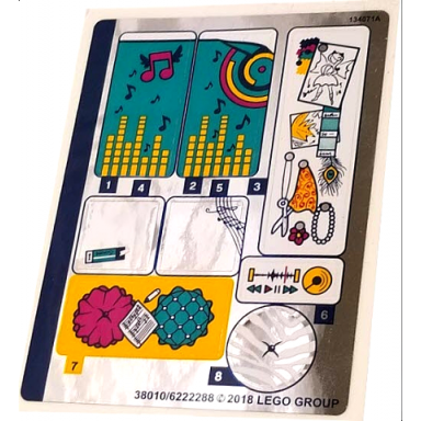 sticker sheet for set 41341 mirrored - 38010 6222288