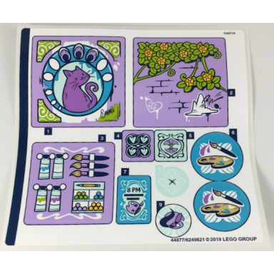 sticker sheet for set 41365 - 44877 6249621