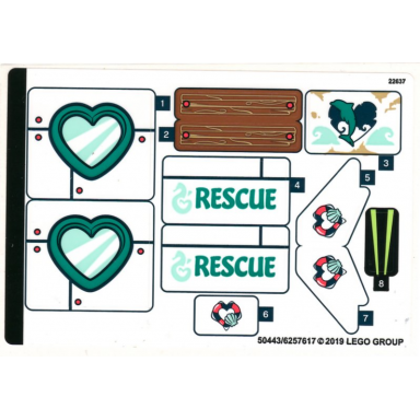 sticker sheet for set 41378 - 50443 6257617