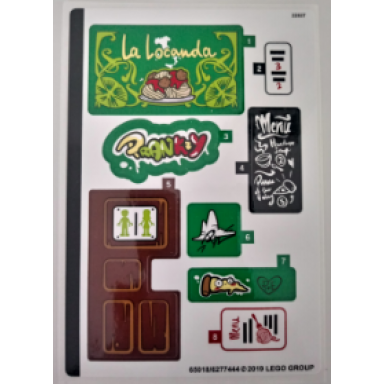 sticker sheet for set 41379 - 65018 6277444