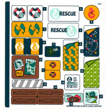 sticker sheet for set 41381 - 50448 6257622