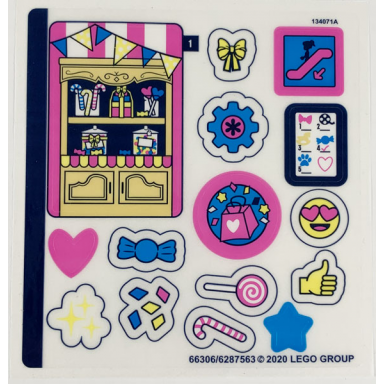 sticker sheet for set 41407 - 66306 6287563