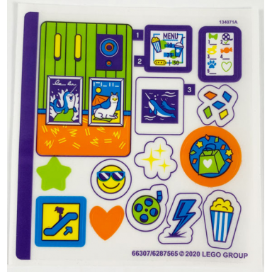 sticker sheet for set 41408 - 66307 6287565