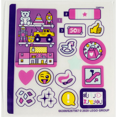 sticker sheet for set 41409 - 66308 6287567