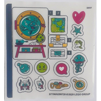 sticker sheet for set 41410 - 67790 6299720