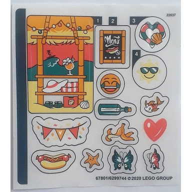 sticker sheet for set 41413 - 67801 6299744
