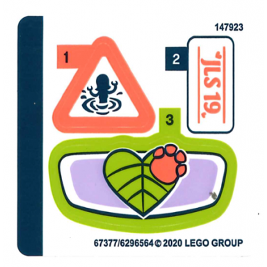 sticker sheet for set 41421 - 67377 6296564