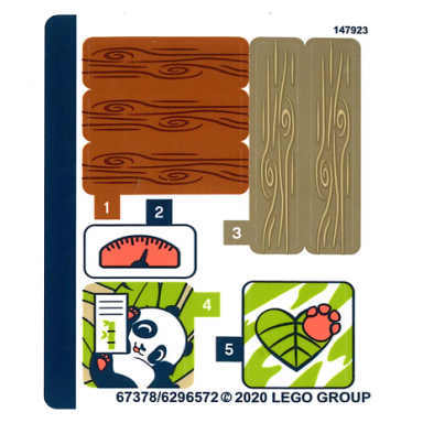 sticker sheet for set 41422