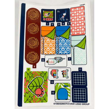 sticker sheet for set 41424 - 67380 6296576