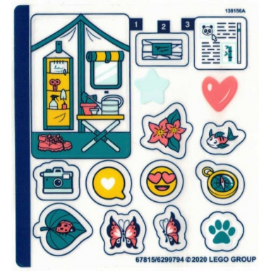 sticker sheet for set 41436 - 67815 6299794