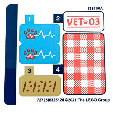 sticker sheet for set 41442 - 72725 6325124