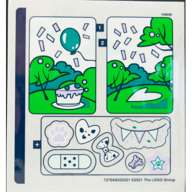 sticker sheet for set 41663 - 72764 6325221
