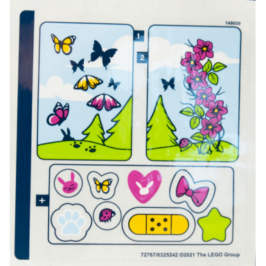 sticker sheet for set 41666 - 72767 6325242