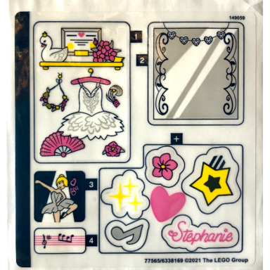 sticker sheet for set 41670 - 77565 6338169