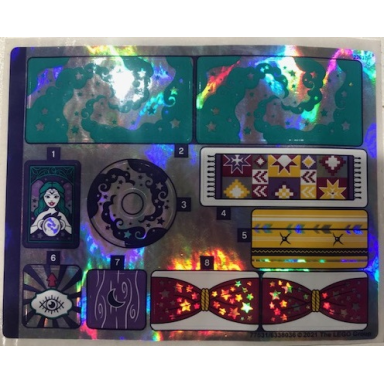 sticker sheet for set 41688 iridescent mirrored - 77531 6338036