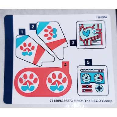sticker sheet for set 41692 - 77150 6336373