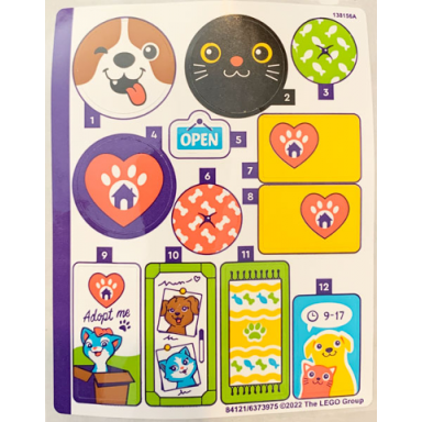 sticker sheet for set 41699 - 84121 6373975