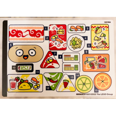 sticker sheet for set 41701 - 80096 6361505