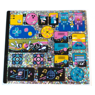 sticker sheet for set 41708 holographic mirrored - 01501 6387453