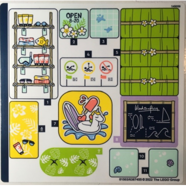 sticker sheet for set 41710 - 01503 6387455