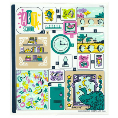 sticker sheet for set 41711 - 10001507 6387459