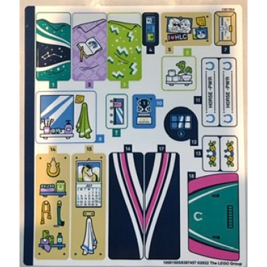sticker sheet for set 41722 - 10001505 6387457