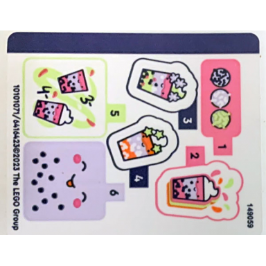 sticker sheet for set 41733 - 10101071 6416423