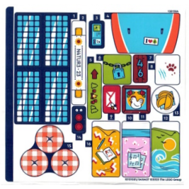 sticker sheet for set 41735 - 10101081 6416437
