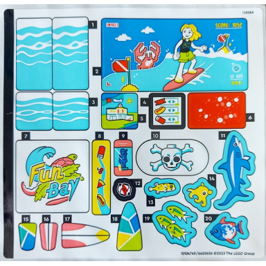 sticker sheet for set 41737 - 10104749 6450636