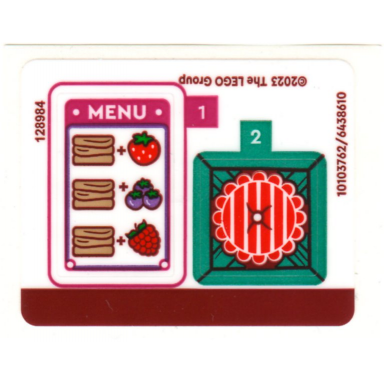 sticker sheet for set 41753 - 10103762 6438610