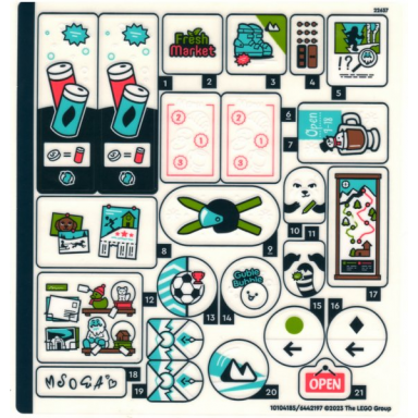 sticker sheet for set 41756 - 10104185 6442197