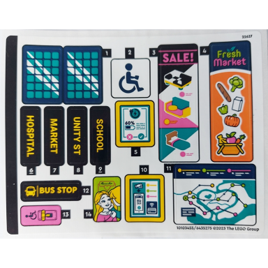 sticker sheet for set 41759 - 10103445 6435275