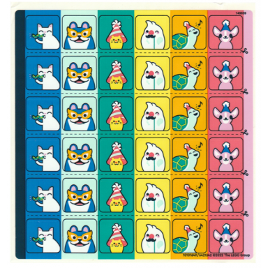 sticker sheet for set 41806 - 10101649 6421342
