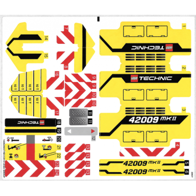sticker sheet for set 42009 - 14262 6037768