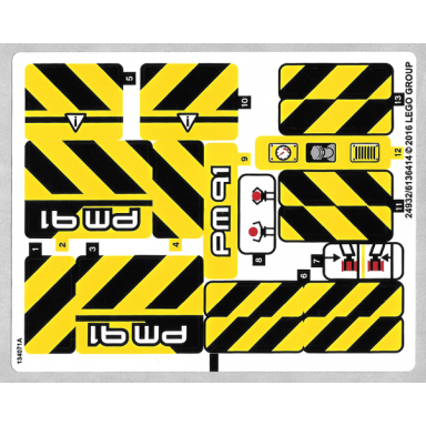 sticker sheet for set 42049 - north american version - 24932 6136414