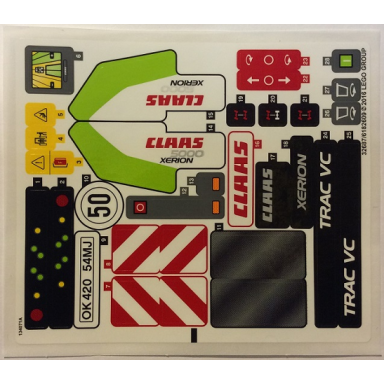 sticker sheet for set 42054 - north american version - 32687 6182609