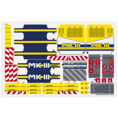 sticker sheet for set 42055 - north american version - 27092 6181834