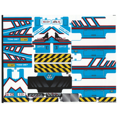 sticker sheet for set 42070 - 33496 6187554