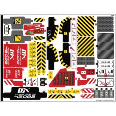 sticker sheet for set 42082 - 38739 6227119