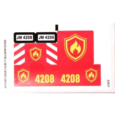 sticker sheet for set 4208 - 99226 4649799