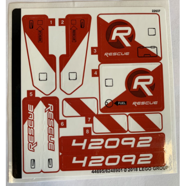sticker sheet for set 42092 - 44695 6248901