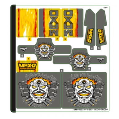 sticker sheet for set 42119 - 72181 6323397