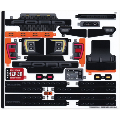 sticker sheet for set 42126 - 77595 6338463