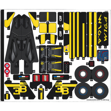sticker sheet for set 42151 - 10101053 6415918