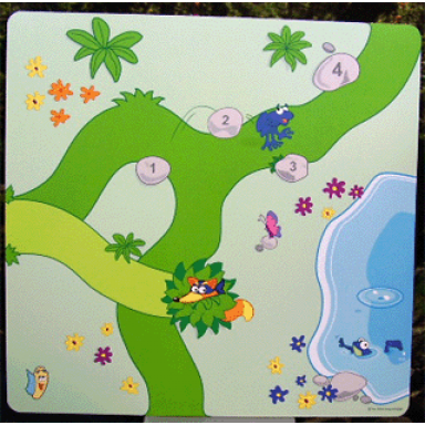paper duplo playmat 18 x 18 with play park pattern