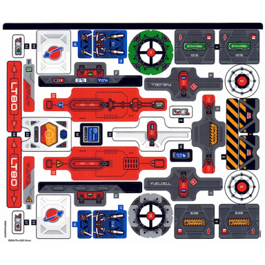 sticker sheet for set 42180 - 10108714 6487219