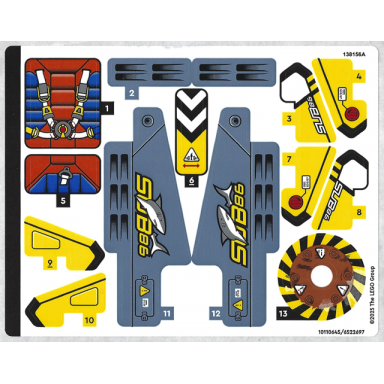 sticker sheet for set 42201 - 10110645 6522697