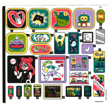sticker sheet for set 42604 - 10106056 6466620