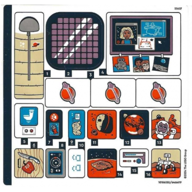sticker sheet for set 42605 - 10106055 6466619