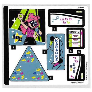 sticker sheet for set 42610 - 10106047 6466611